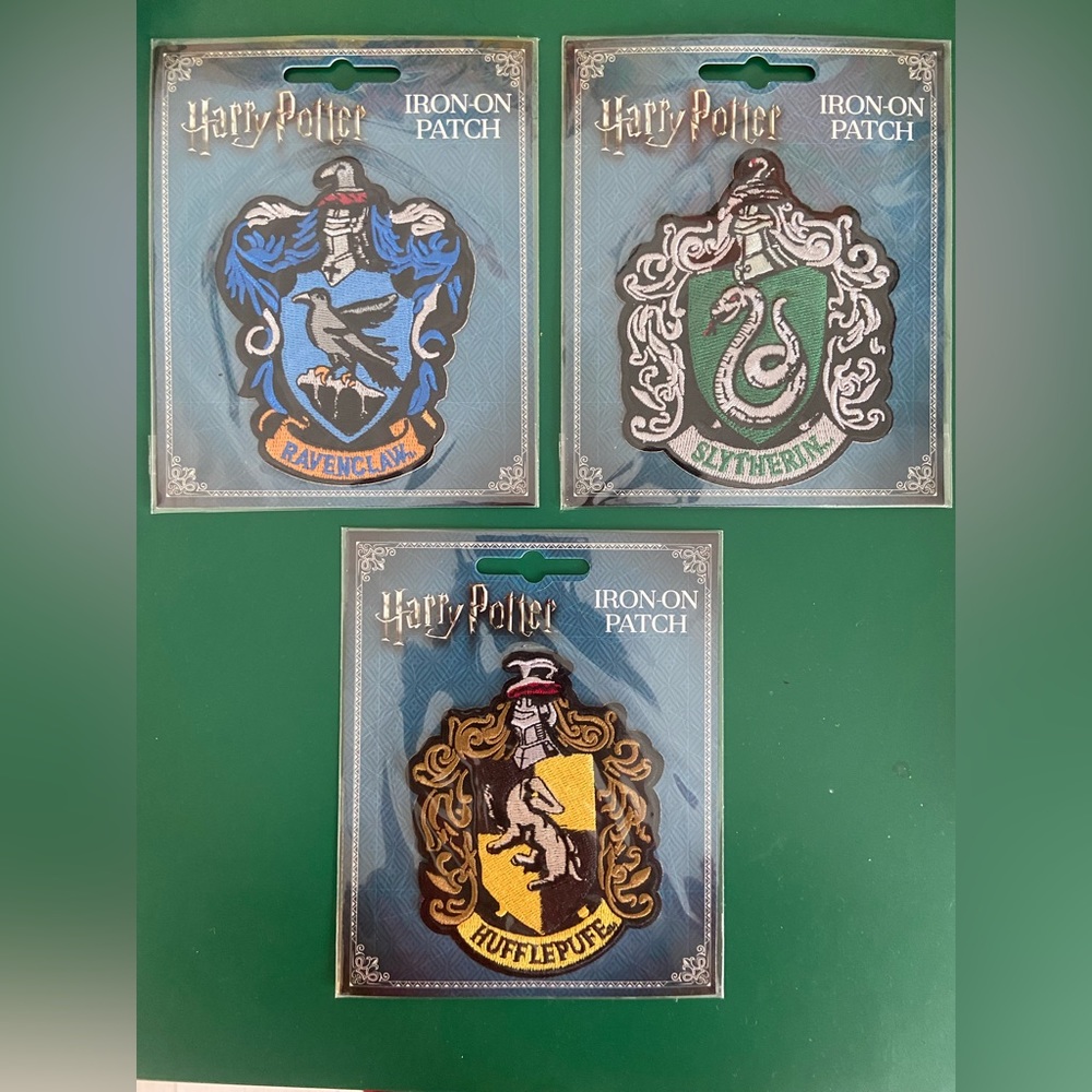 SOLD! Harry Potter iron on patches